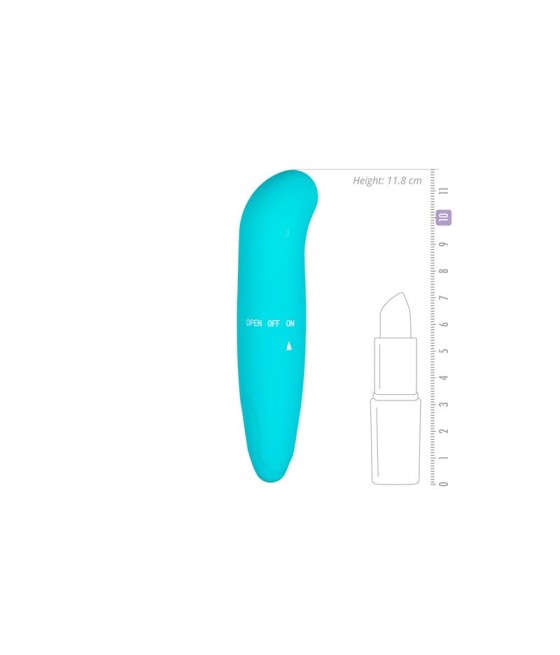 Vibrador Mini Punto G Turquesa