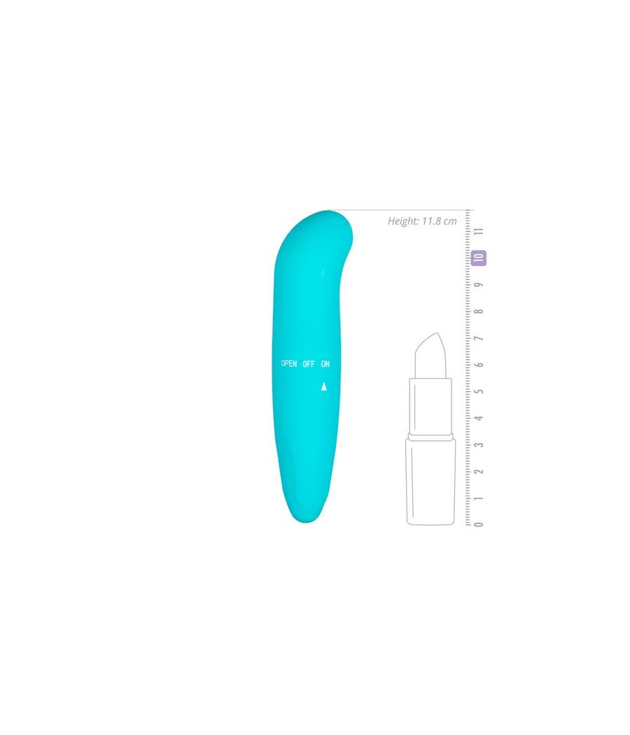 Vibrador Mini Punto G Turquesa