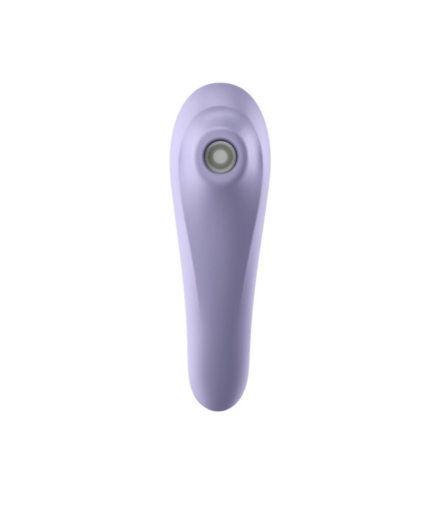 Dual Pleasure APP Vibrador y Succionador de Aire Pulsado Recargable Mauve