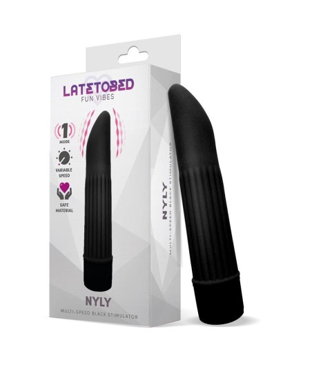 Nyly Estimulador Multi-Velocidad Negro