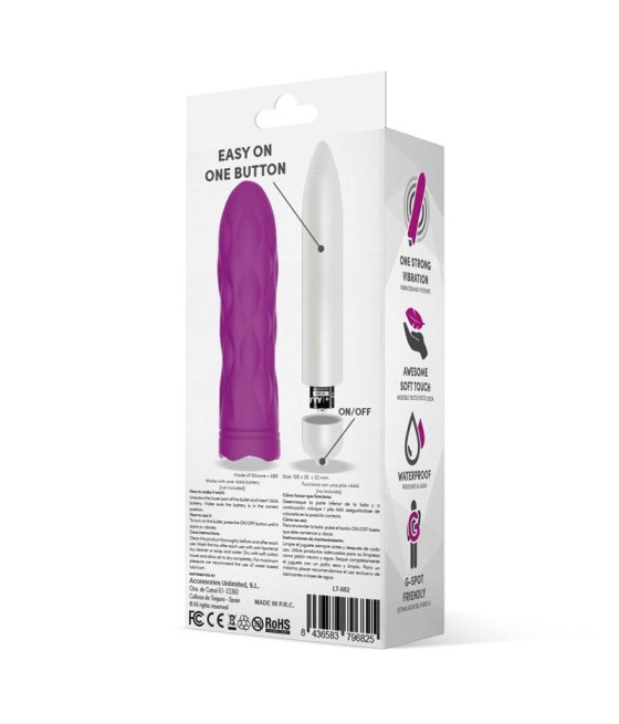 Jibbys Bala Vibradora Easy Quick Silicona Purple