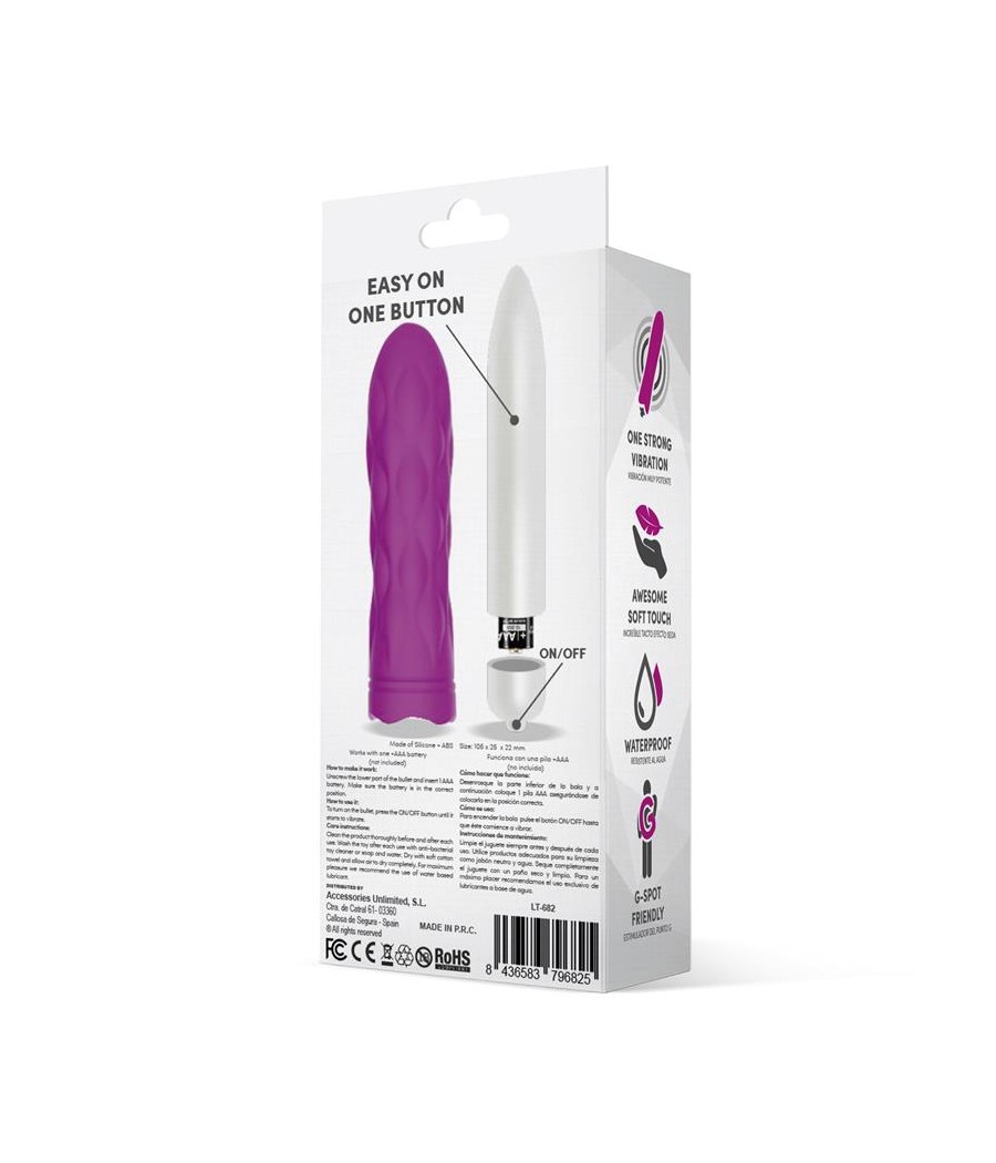 Jibbys Bala Vibradora Easy Quick Silicona Purple