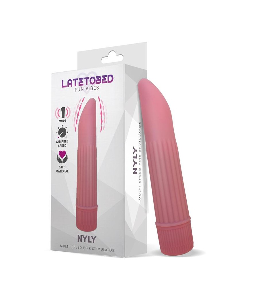 Nyly Estimulador Multi Velocidad Rosa