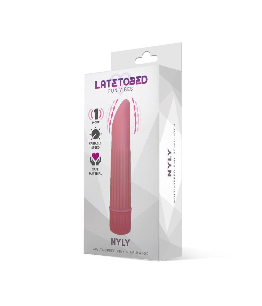 Nyly Estimulador Multi Velocidad Rosa