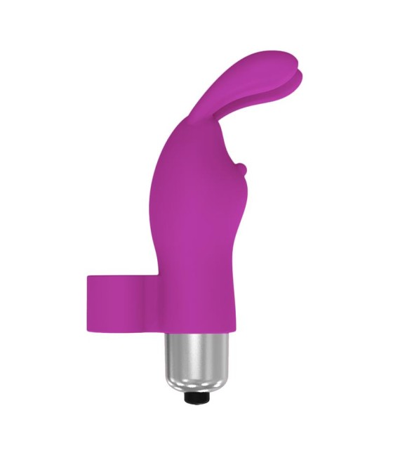 Fingyhop Bala Vibradora con Conejito Silicona Purpura