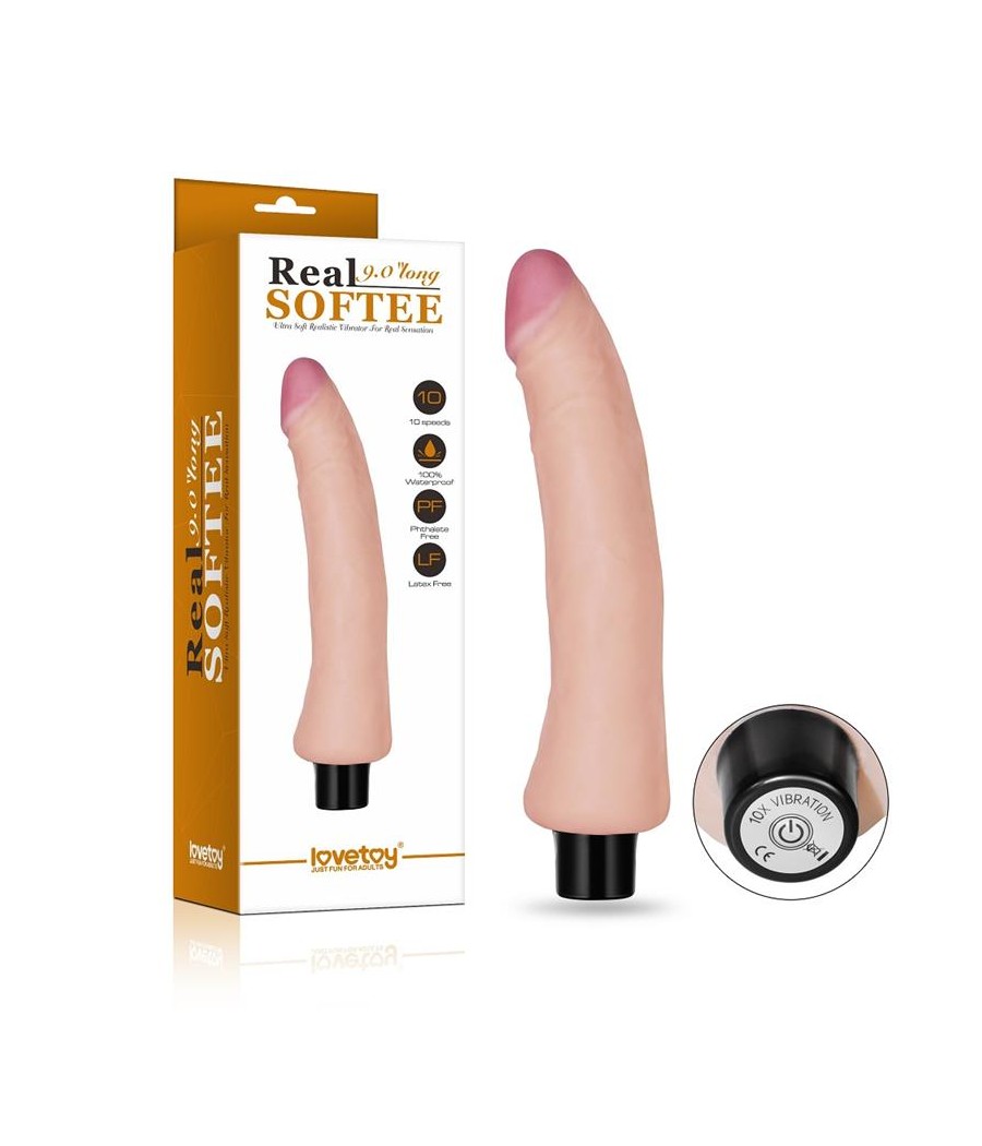 Vibrador Real Softee 9 Natural