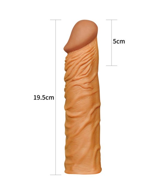 Funda para el Pene Add 2 Pleasure X Tender Marron