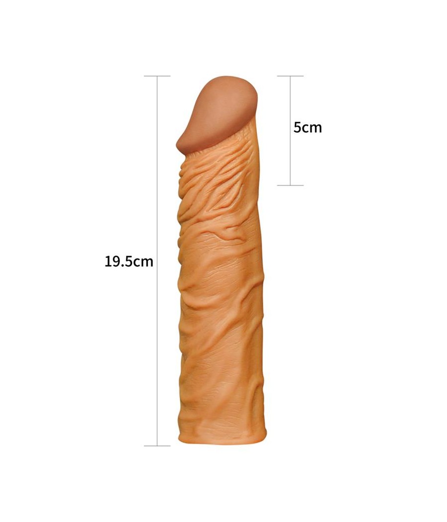 Funda para el Pene Add 2 Pleasure X Tender Marron