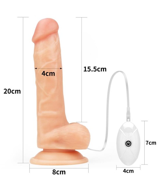 Arnes con Dildo con Vibracion y Control Remoto 75