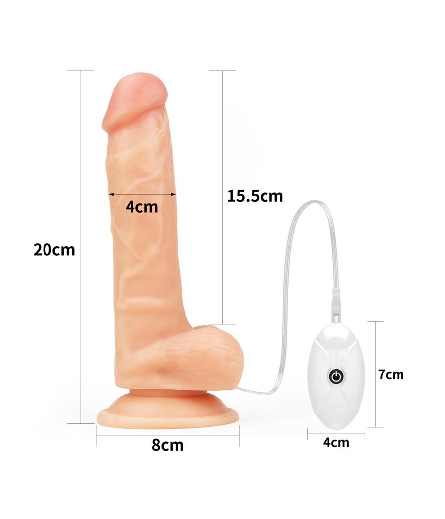 Arnes con Dildo con Vibracion y Control Remoto 75