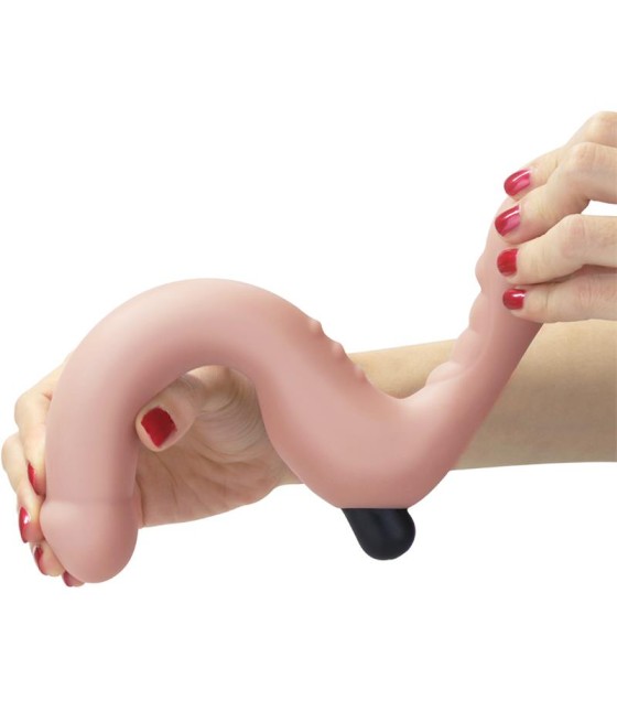 Doble Dildo Strapless Silicona USB