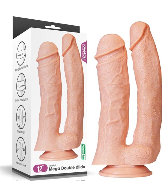 Dildo Doble King 12 Natural