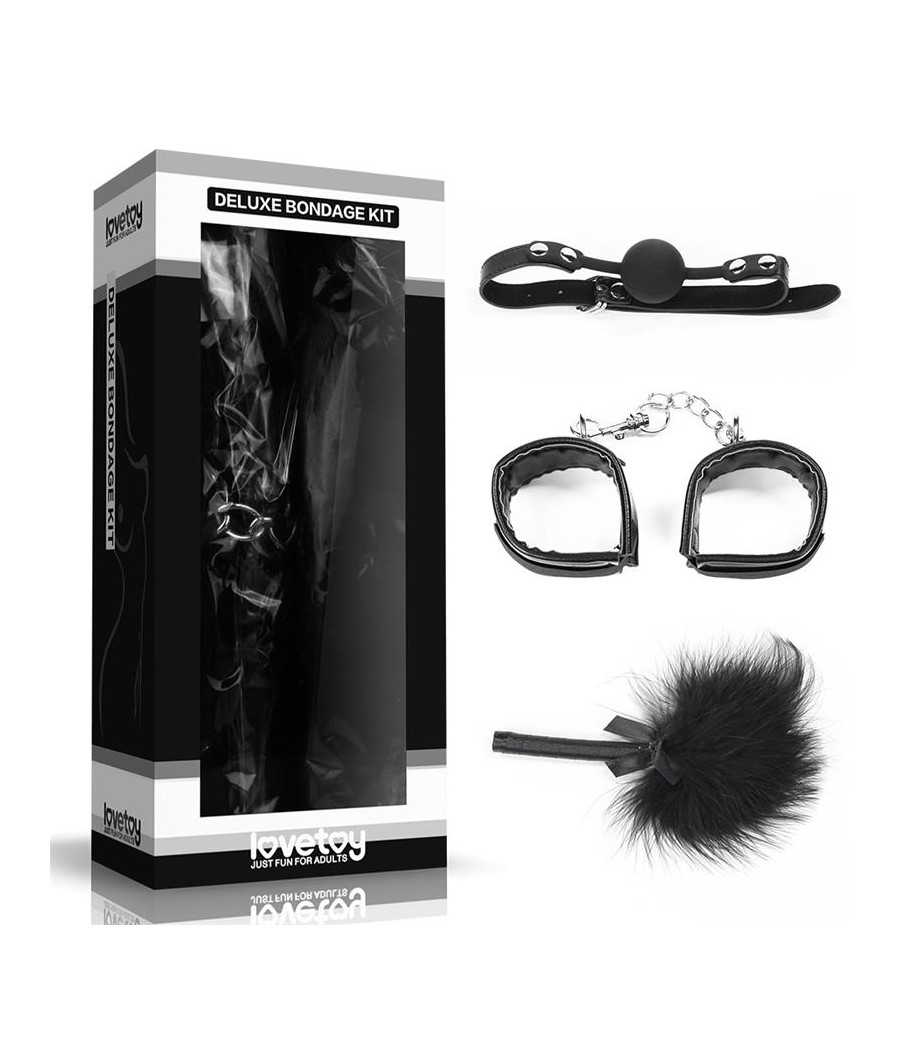 Kit Bondage Deluxe Negro