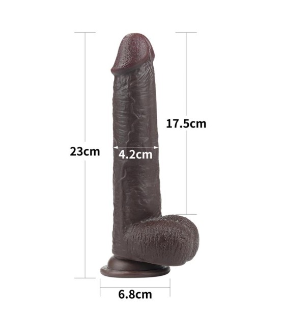 Dildo Sliding 9 Negro