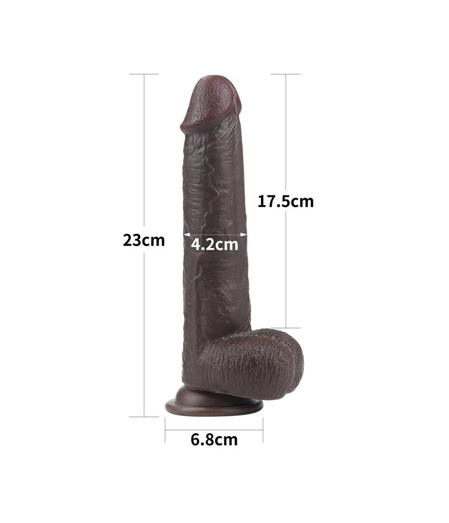 Dildo Sliding 9 Negro