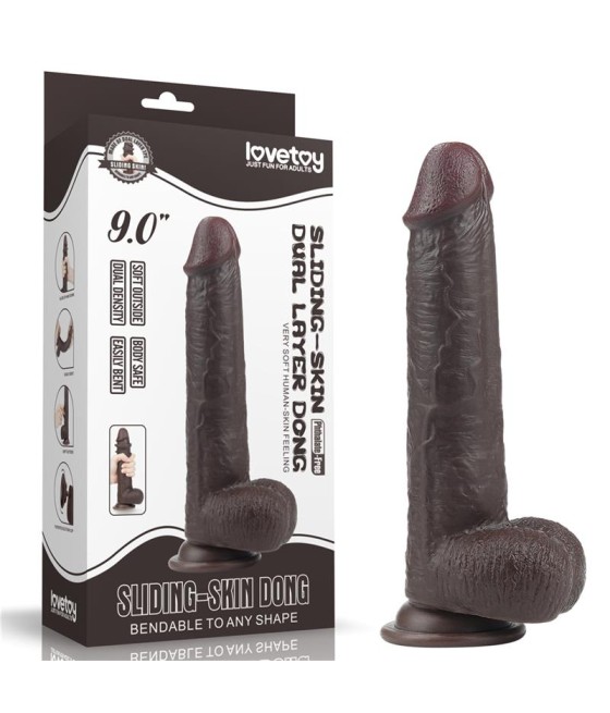 Dildo Sliding 9 Negro