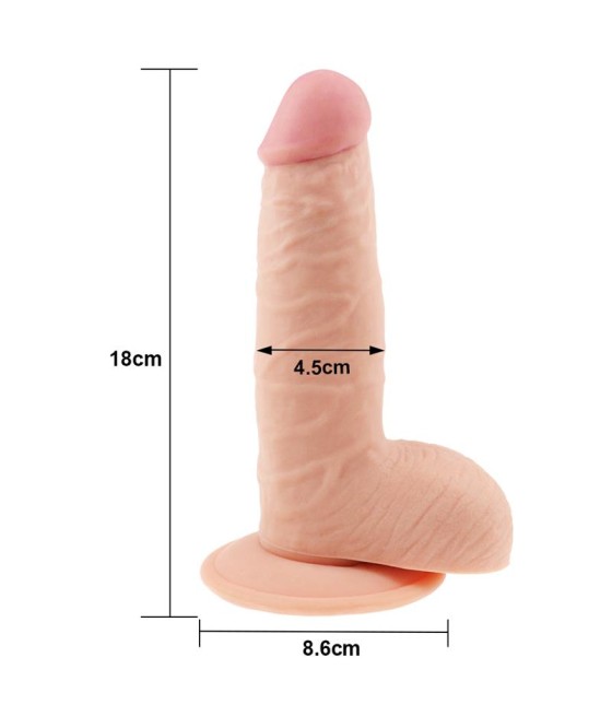 Dildo The Ultra Soft Dude 75 Natural