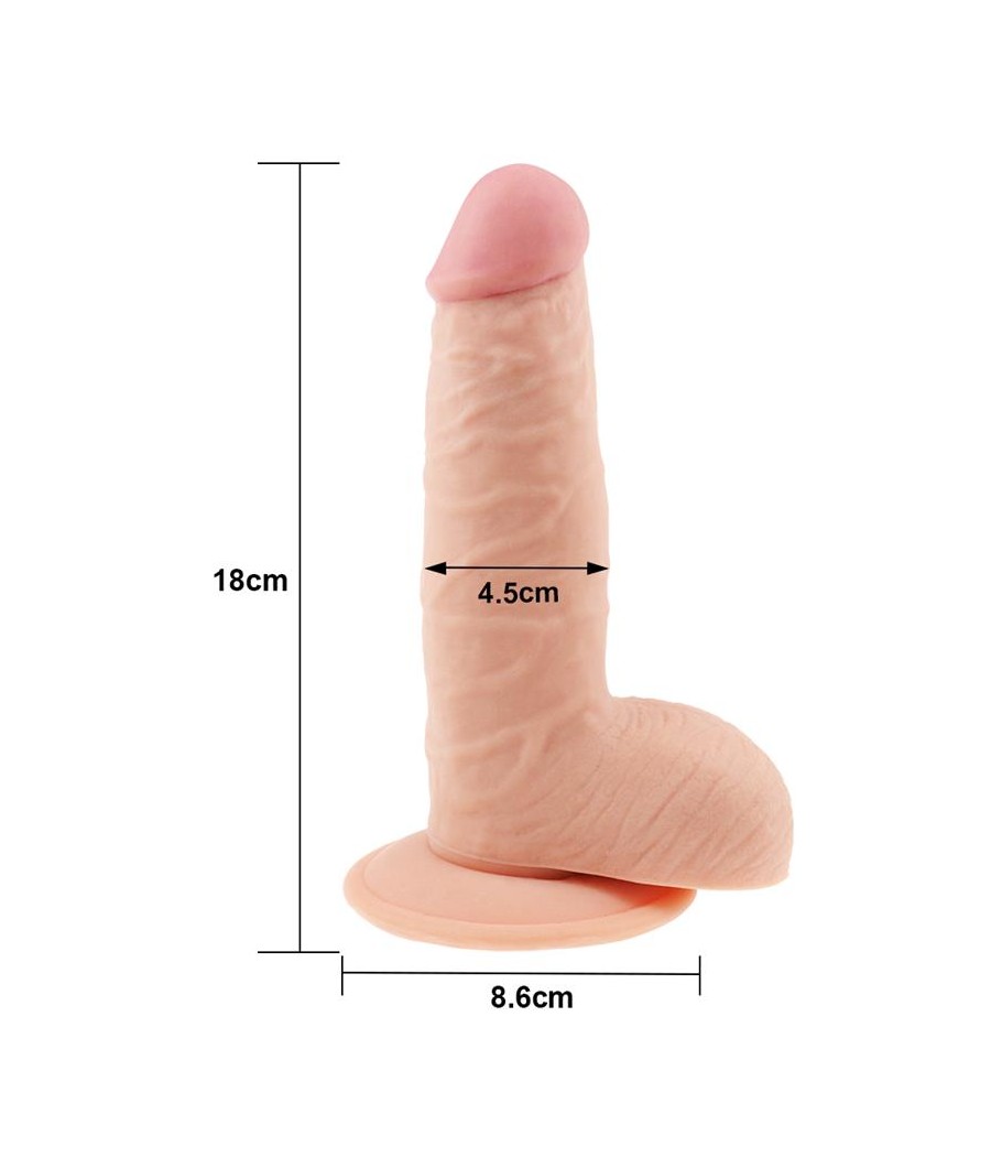 Dildo The Ultra Soft Dude 75 Natural