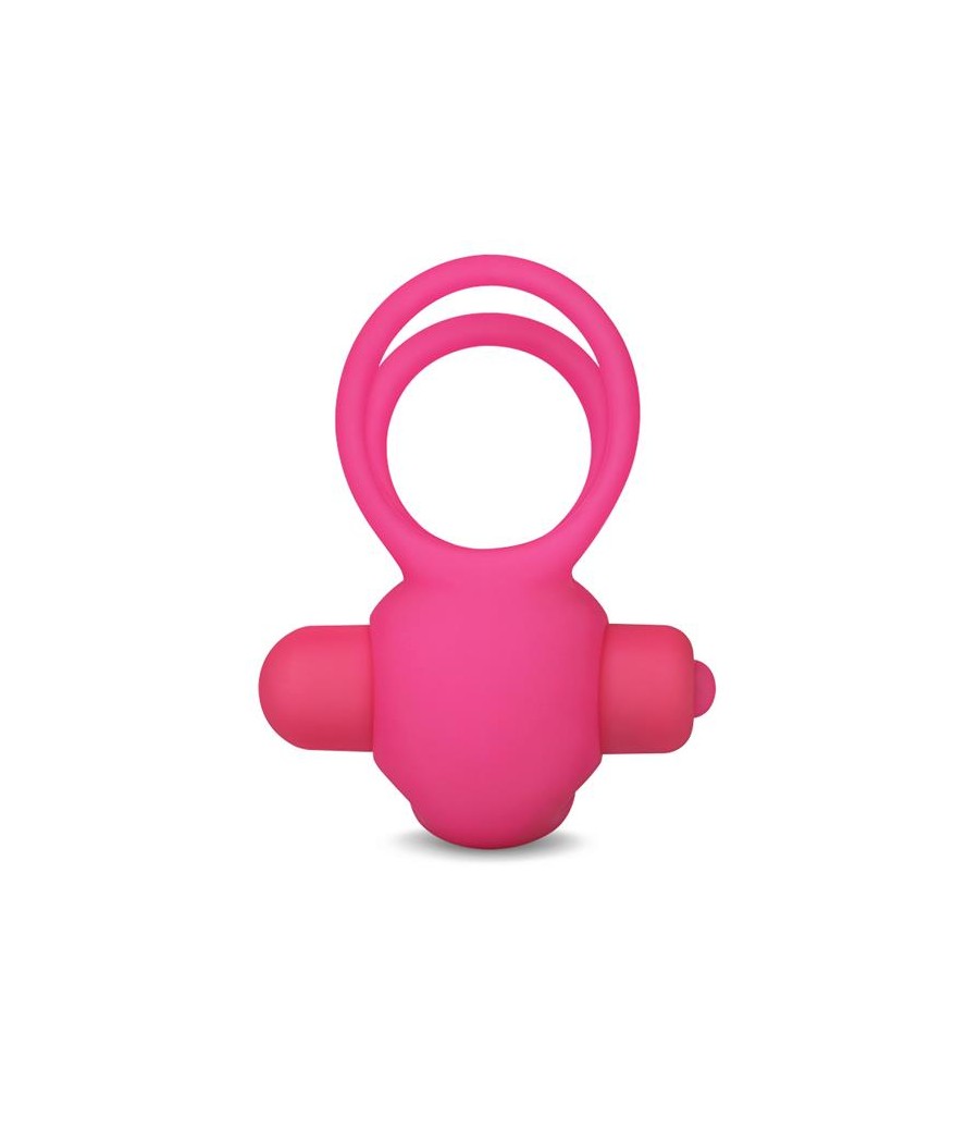 Anillo Vibrador Doble Power Clit Duo Rosa