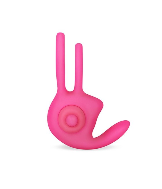 Anillo Vibrador Doble Power Clit Duo Rosa