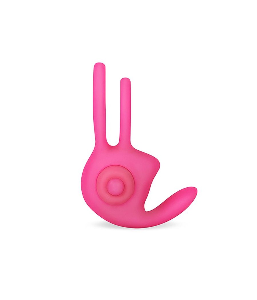 Anillo Vibrador Doble Power Clit Duo Rosa