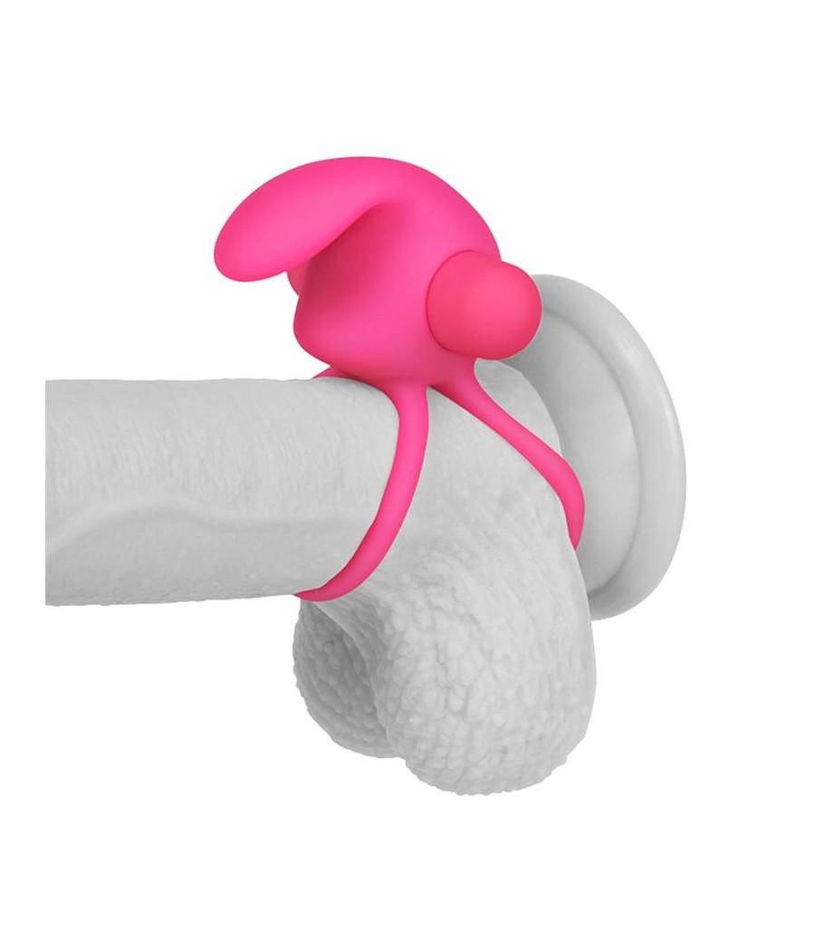 Anillo Vibrador Doble Power Clit Duo Rosa