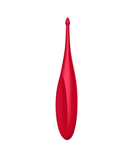 Twirling Fun Varita Vibradora Silicona USB Rojo