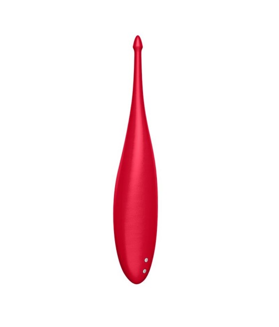 Twirling Fun Varita Vibradora Silicona USB Rojo