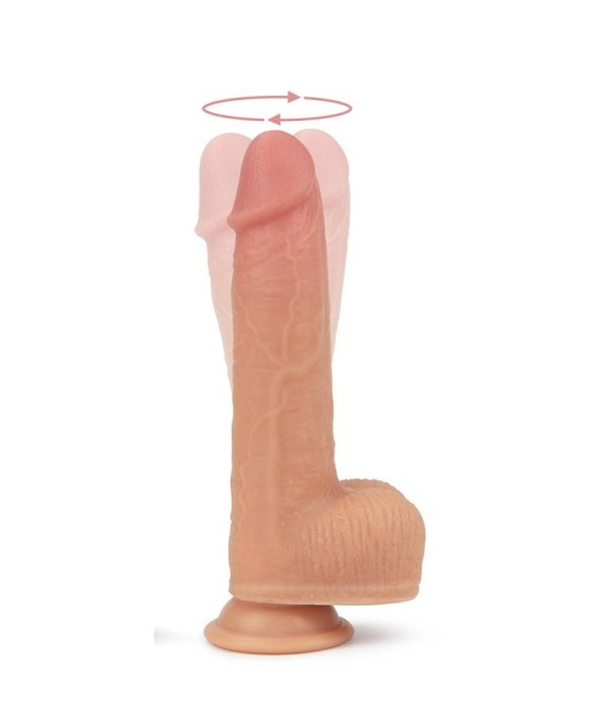 Dildo Nature Cock con Vibracion y Rotación Anthony Natural