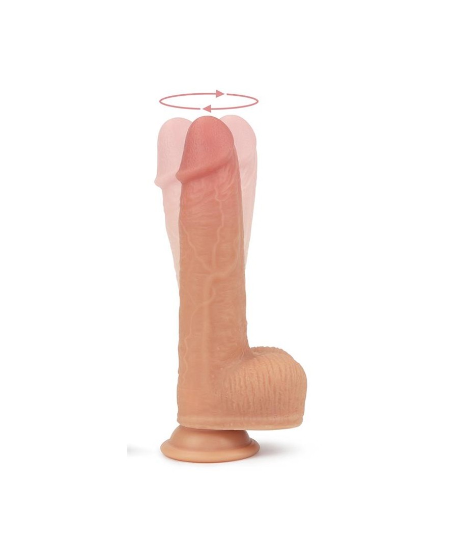 Dildo Nature Cock con Vibracion y Rotacion Anthony Natural