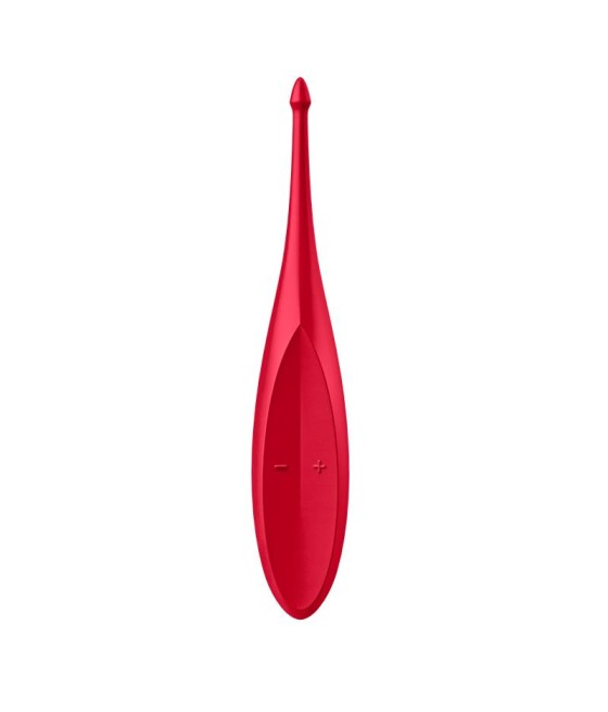 Twirling Fun Varita Vibradora Silicona USB Rojo