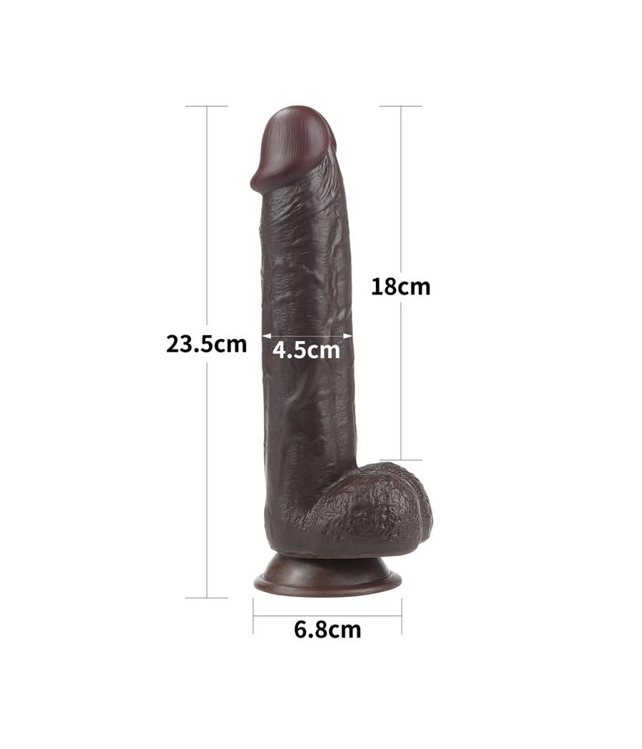 Dildo Sliding 9 Negro