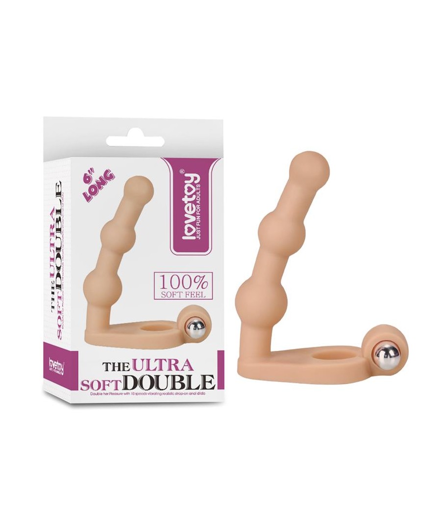 Estimulador Anal The Ultra Soft Bead 6 con Vibracion Natural