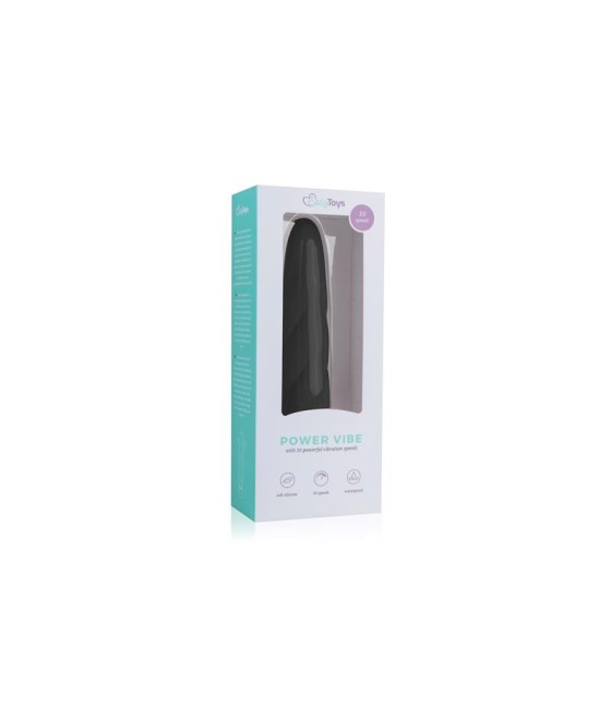 Vibrador Silicona Negro