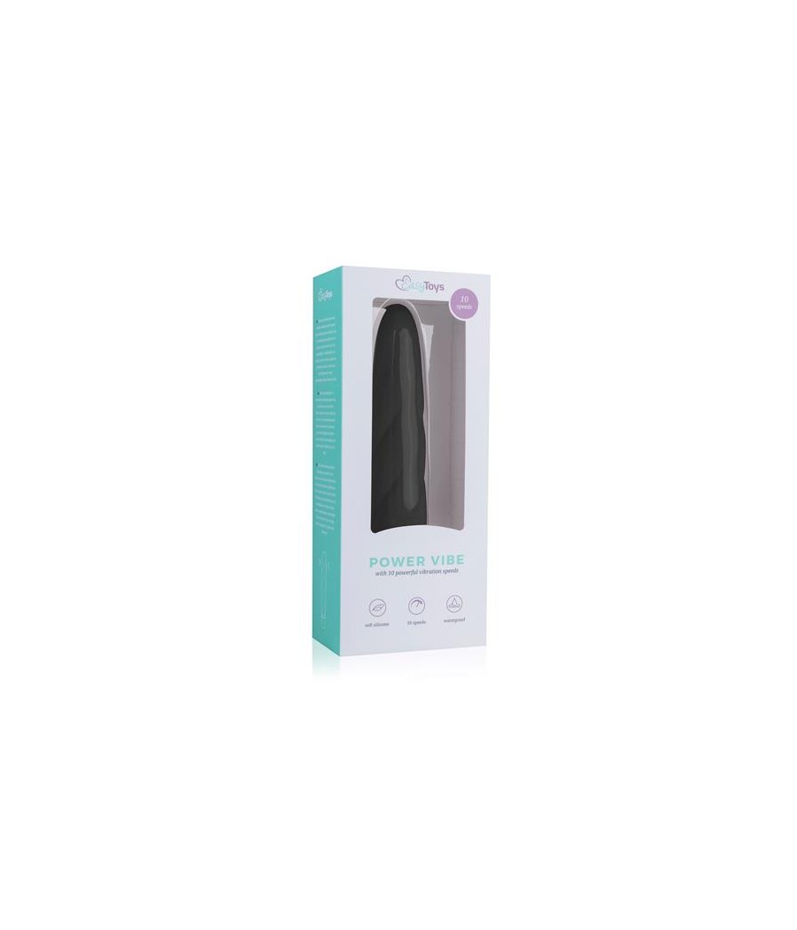 Vibrador Silicona Negro