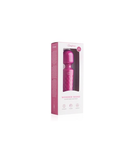 Mini Masajeador 18 Vibraciones Rosa