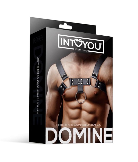 Domine Arnes Masculino para Bondage Cuero Vegano