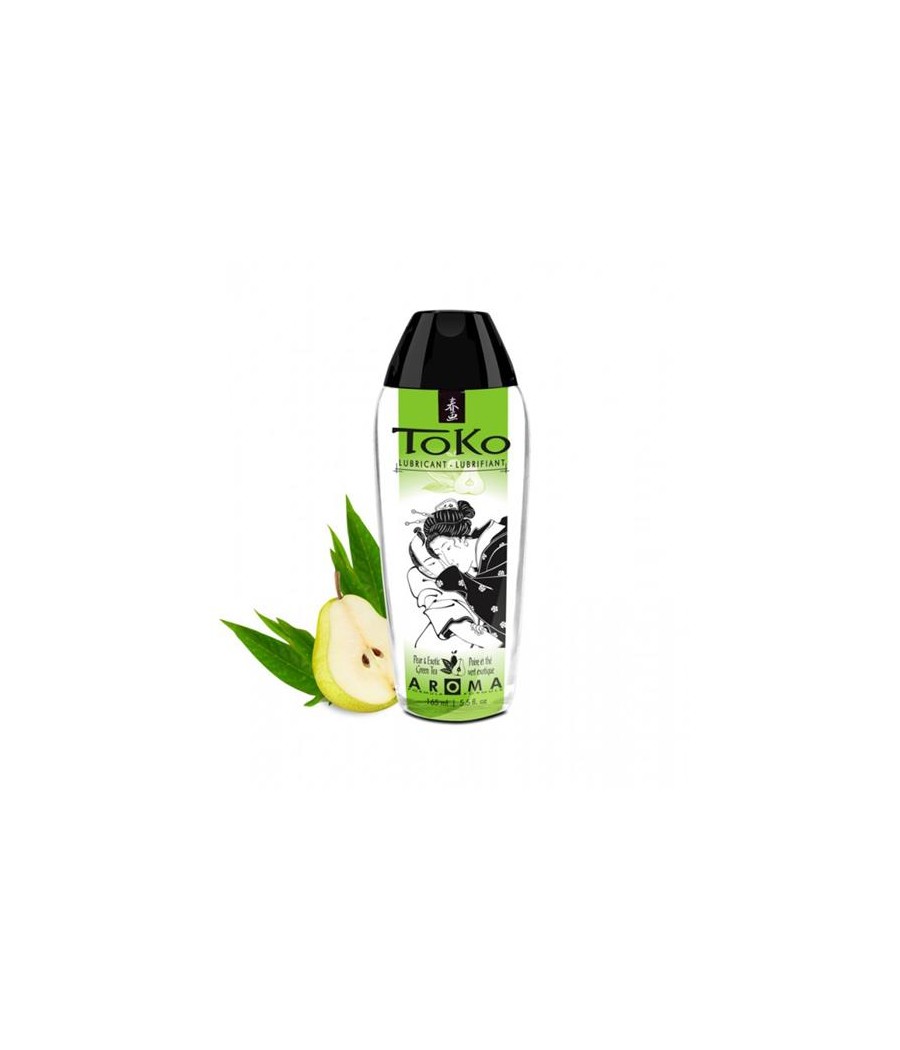 Lubricante Toko Aroma Pera y Te Verde