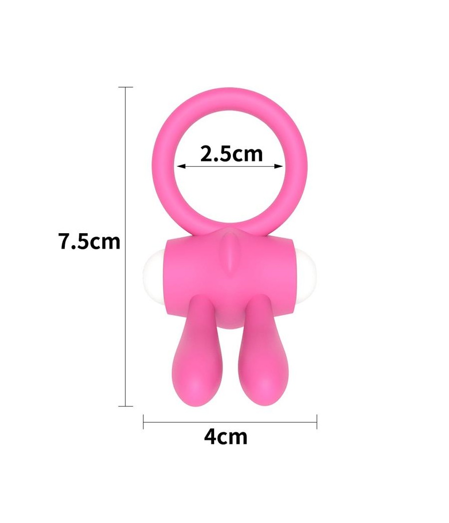 Anillo Vibrador Power Clit Rosa