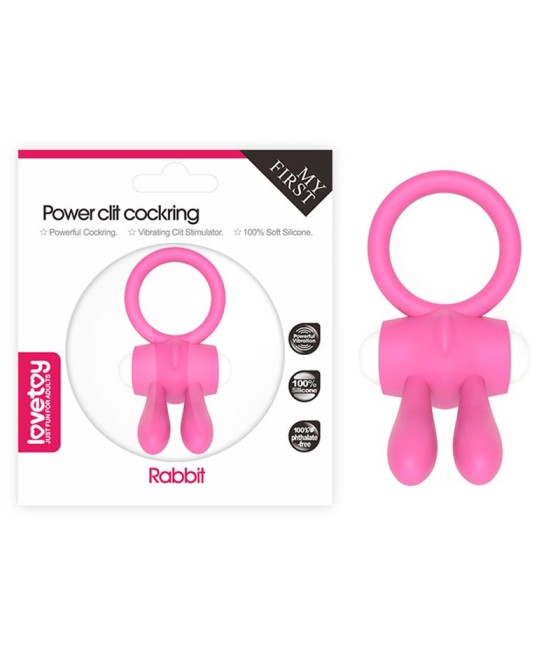 Anillo Vibrador Power Clit Rosa