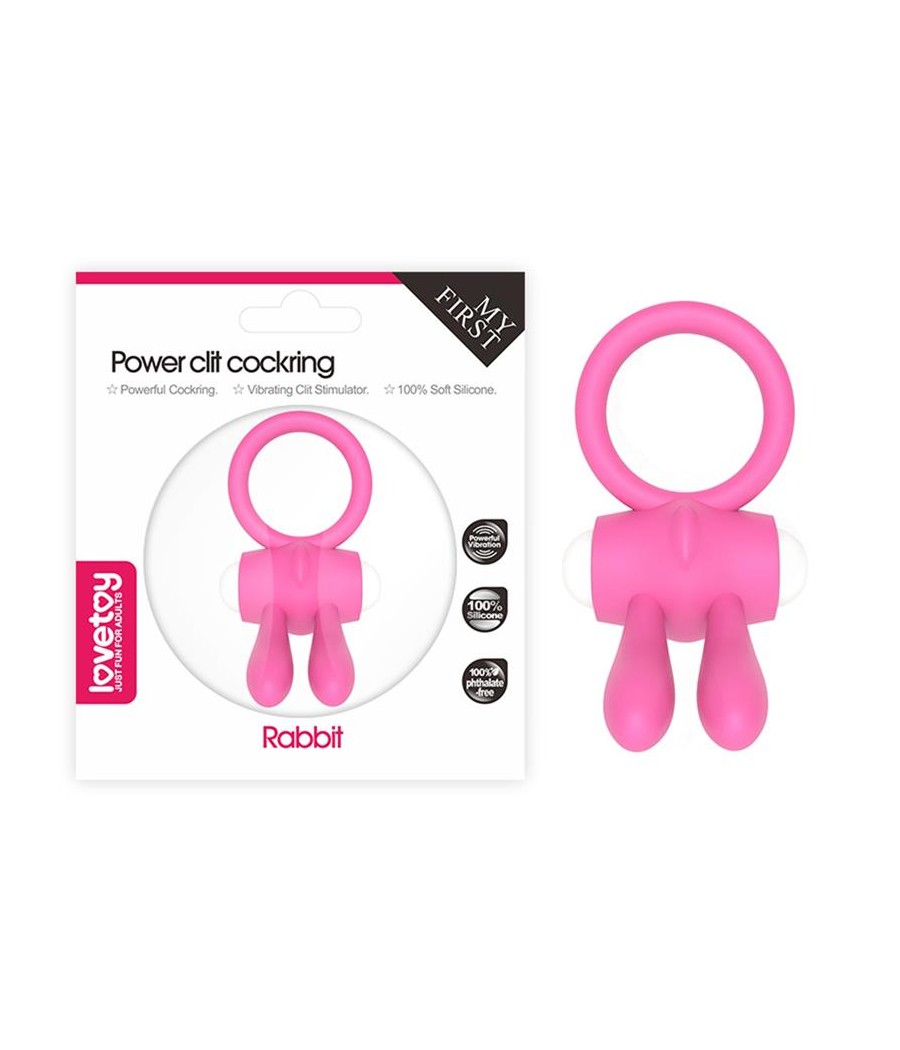 Anillo Vibrador Power Clit Rosa