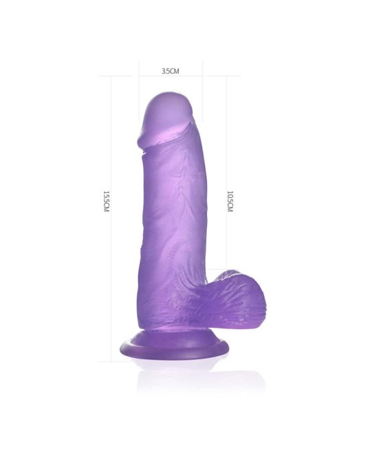 Dildo Jelly Studs 6 Purpura