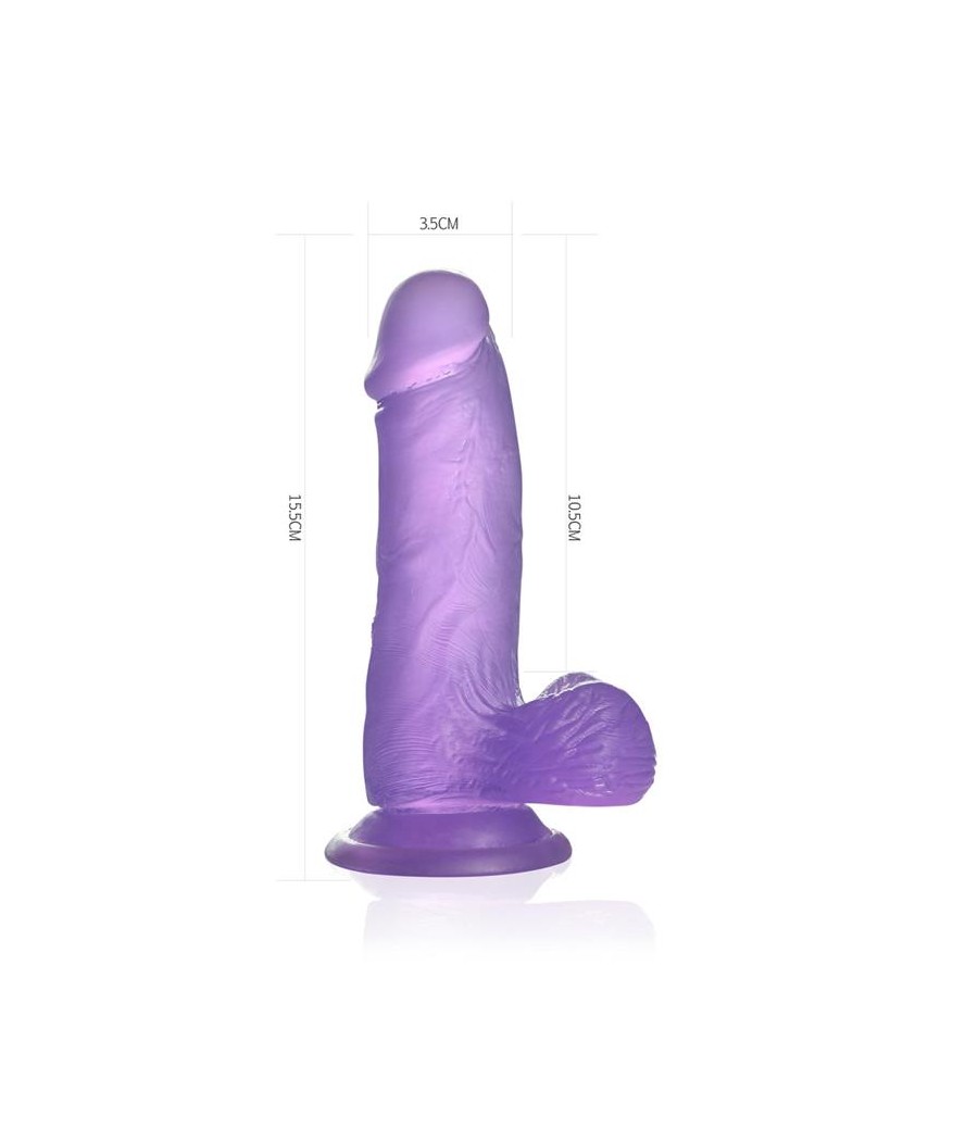 Dildo Jelly Studs 6 Purpura