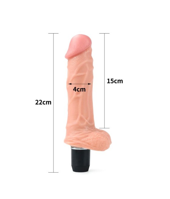 Dildo Flexi 9 con Vibracion Natural