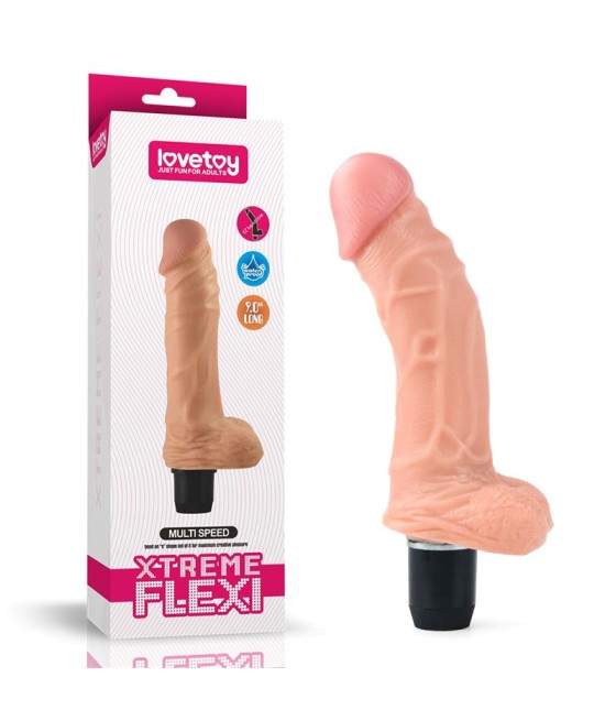 Dildo Flexi 9 con Vibracion Natural