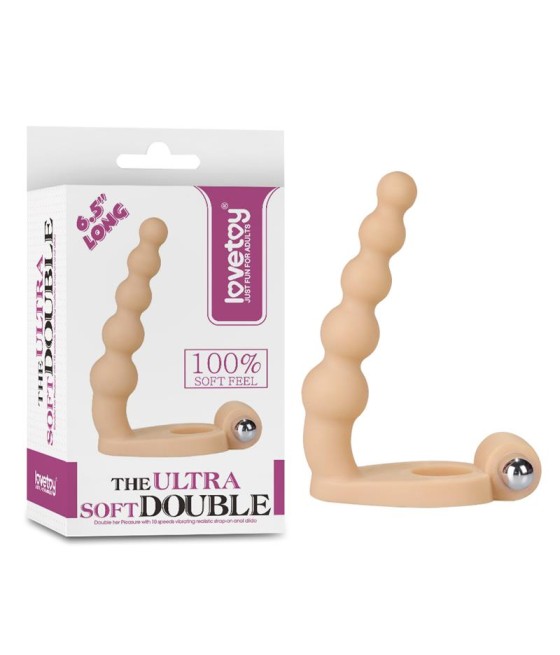 Estimulador Anal The Ultra Soft Bead 65 con Vibracion Natural