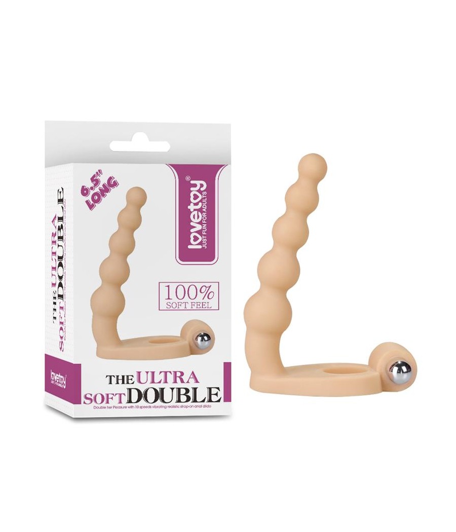 Estimulador Anal The Ultra Soft Bead 65 con Vibracion Natural