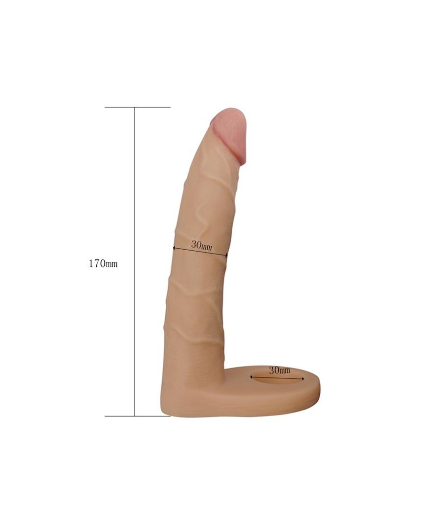 Dildo The Ultra Soft Double 7 Natural