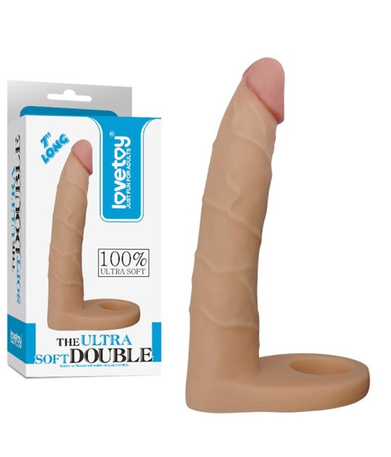 Dildo The Ultra Soft Double 7 Natural