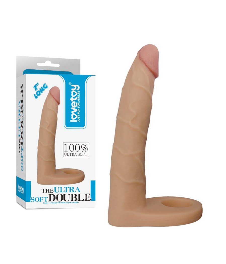 Dildo The Ultra Soft Double 7 Natural